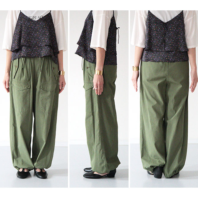 送料無料】【2026SS】TICCA[ティッカ] カーゴパンツ TBFS-061 | LADY'S