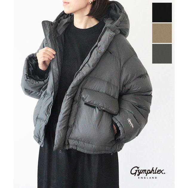 送料無料】【2025AW】Gymphlex [ジムフレックス] NYLON TAFFETA ダウン