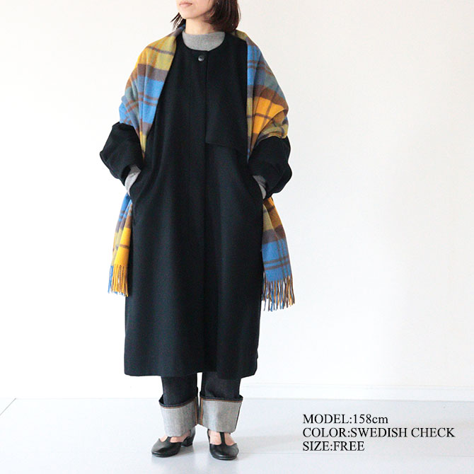 送料無料】【2025AW】TWEEDMILL[ツイードミル]ウールブランケット