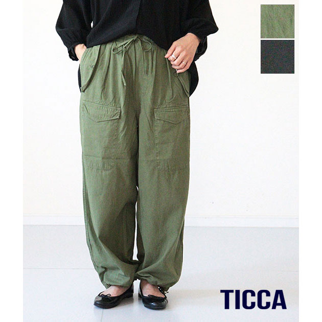 送料無料】【2026AW】TICCA[ティッカ] カーゴパンツ TBFS-061 | 再入荷