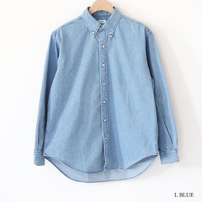 送料無料】【2025SS】CIOTA[シオタ] Denim B.D Shirt SHLM-123
