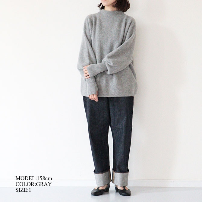 送料無料】【2025AW】BATONER[バトナー] CASHMERE FOX