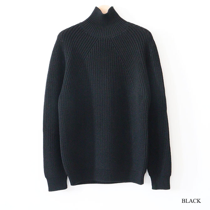 送料無料】【2025AW】BATONER[バトナー] SIGNATURE TURTLE NECK ニット