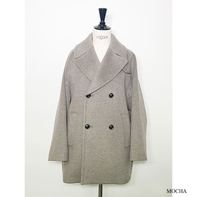 25AW 現行 ティッカ 定価6.4万 ジャケコート ウール ピーコート ご予約商品】【9月上旬-下旬入荷予定】【送料無料】【2026AW】TICCA