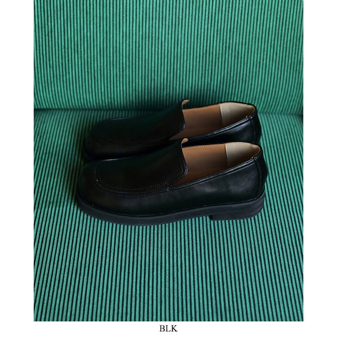 anuke アンヌーク Ecoleather Loafers 靴 anuke Ecoleather Loafers