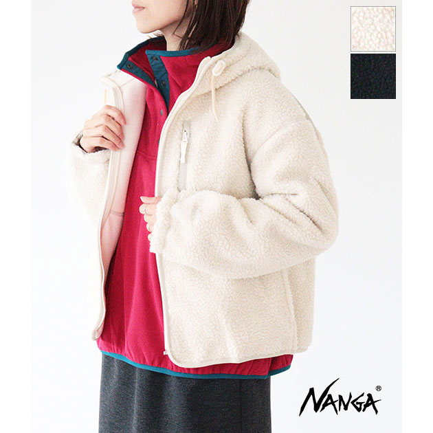 送料無料】【2025AW】NANGA[ナンガ] BOA FLEECE FULL ZIP PARKA W