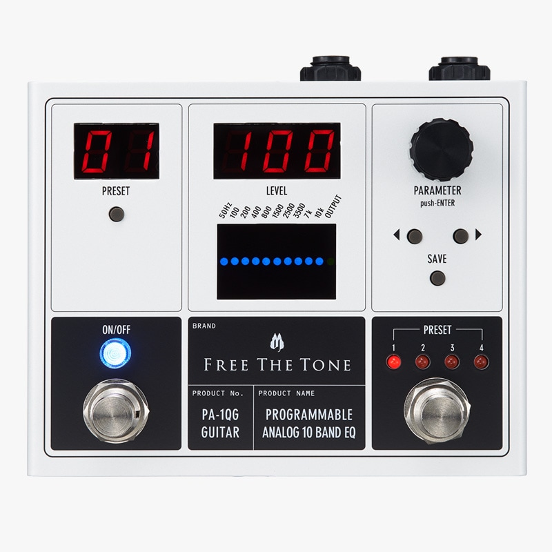 PROGRAMMABLE ANALOG 10 BAND EQ PA-1QG