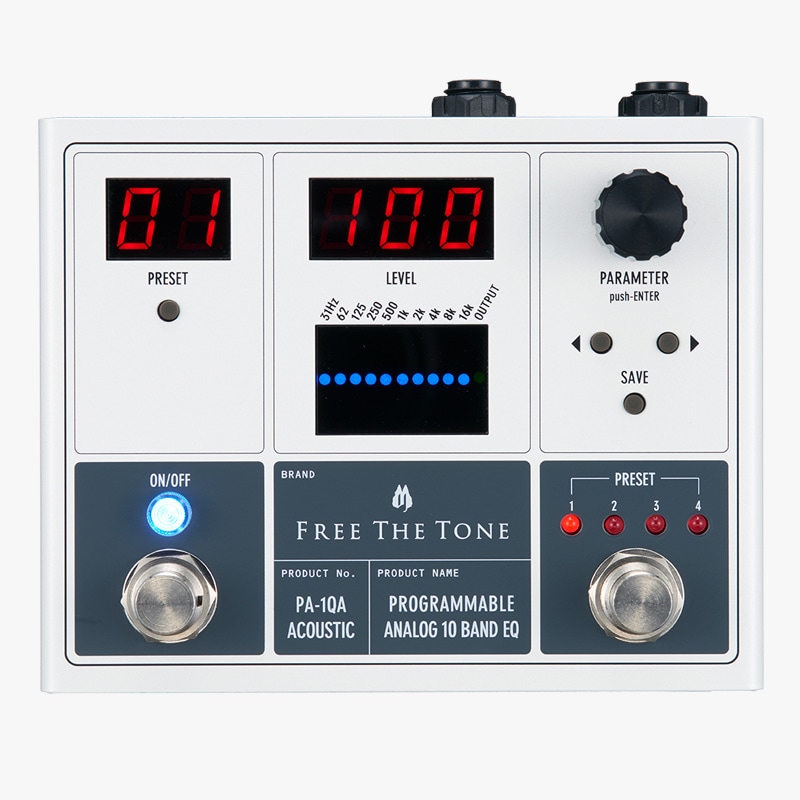 PROGRAMMABLE ANALOG 10 BAND EQ PA-1QA