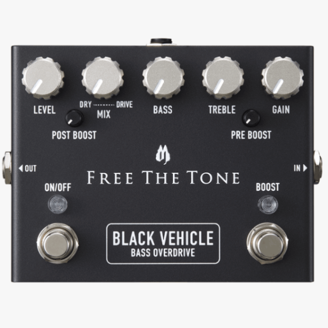 BLACK VEHICLE BASS OVERDRIVE BV-1V
