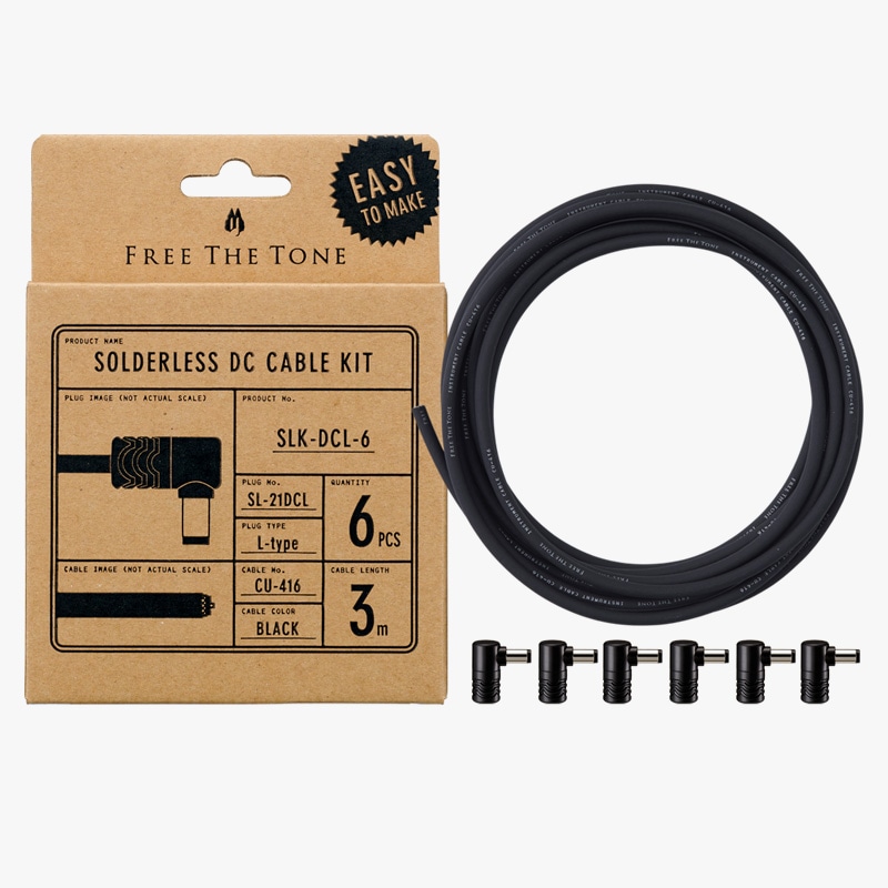 SOLDERLESS DC CABLE KIT SLK-DCL-6