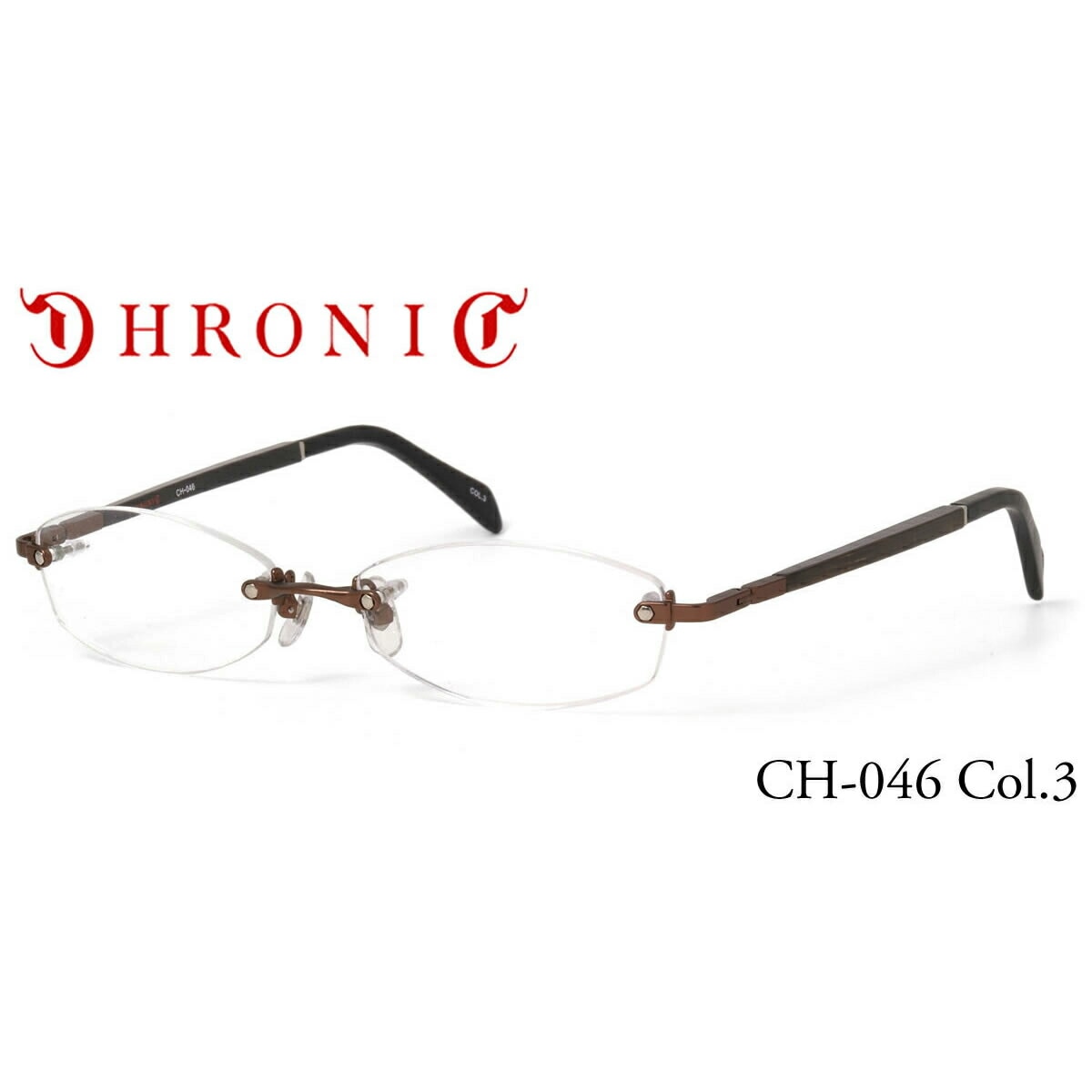 クロニック メガネ CHRONIC メガネフレーム CH-046 3 ch 046 3) ガリレオモデル