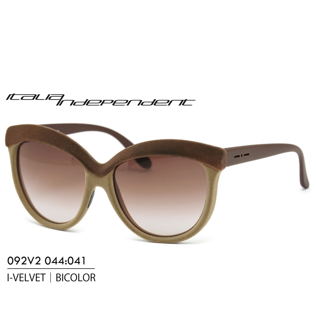 14時までのご注文は即日発送 イタリアインディペンデント国内正規品販売認定店 092V2 044:041 58サイズ Italia Independent イタリアインディペンデント サングラス レディース あす楽対応 LOS30