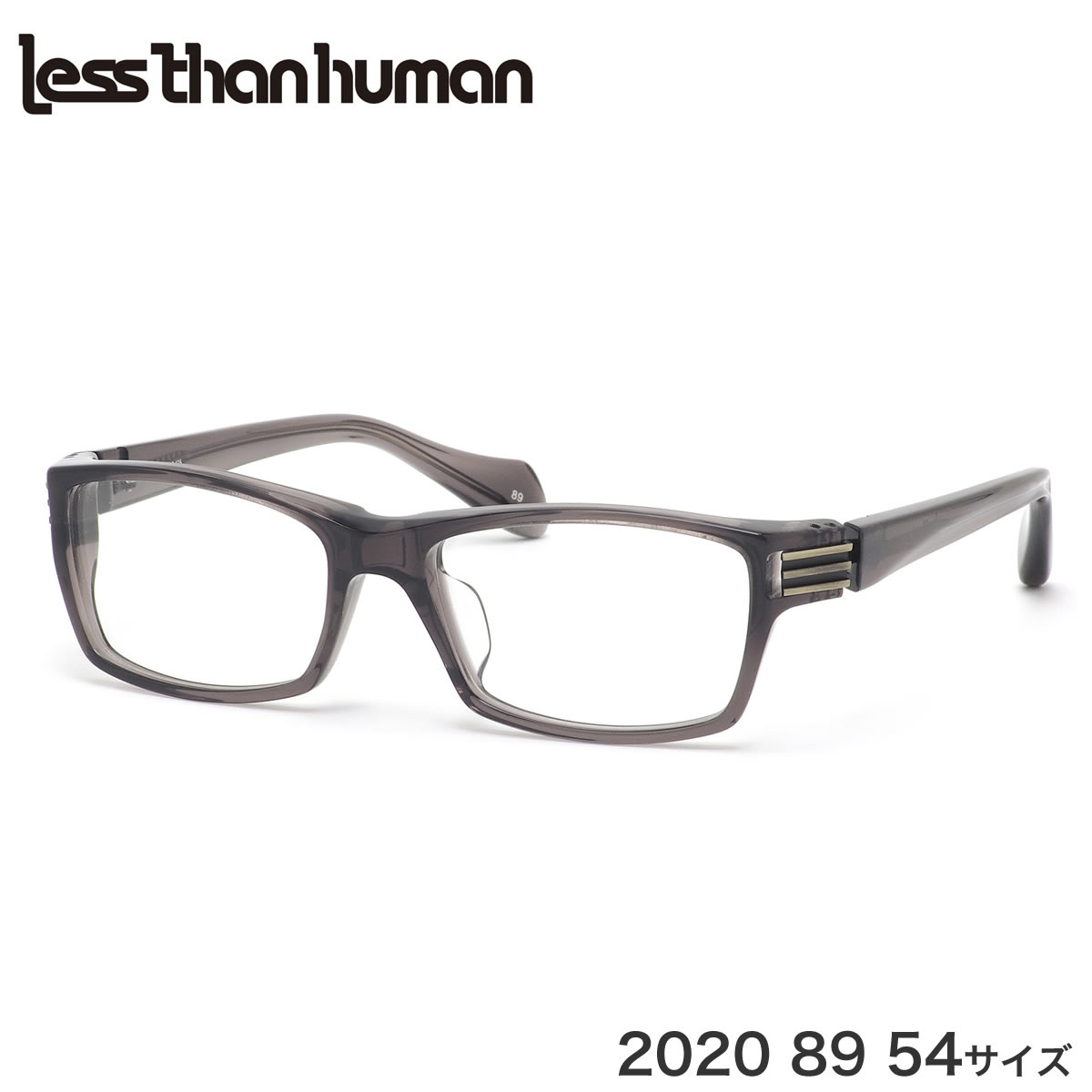 レスザンヒューマン Less than human メガネ 2020 89 54サイズ フワフワ ふわふわ LRAD ADS レスザンヒューマンLessthanhuman メンズ レディース