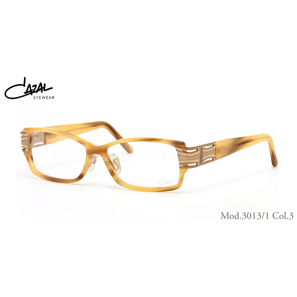 CAZAL カザール メガネ 3013/1 003 54サイズ /CAZAL 伊達メガネレンズ無料 メンズ レディース