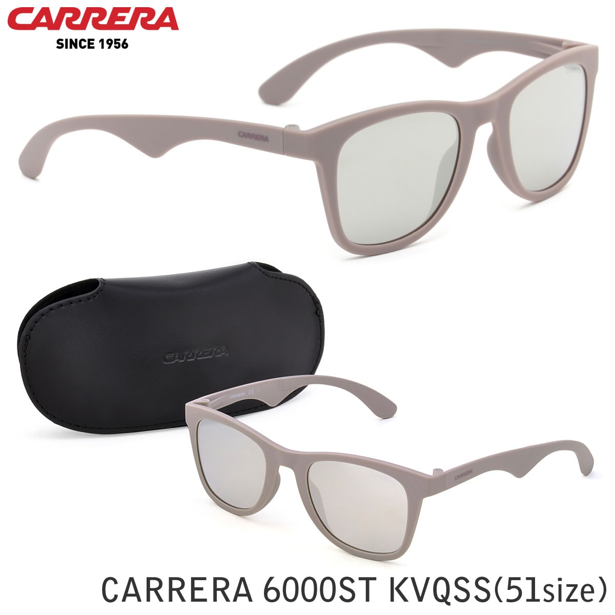 大幅値下げ!! CARRERA カレラ サングラス /CARRERA 6000ST KVQSS 51サイズ /ウェリントン ミラー /カレラ CARRERA carrera メンズ レディース