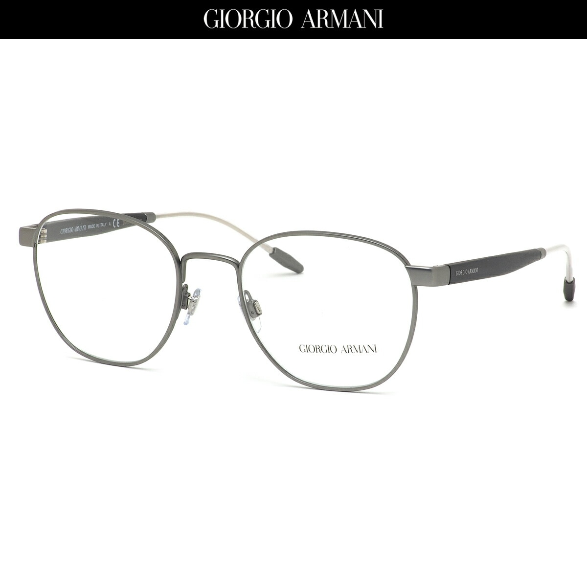 GIORGIO ARMANI ジョルジオアルマーニ メガネ AR5091 3003 52サイズ コンビネーションフレーム 軽い ジョルジオアルマーニGIORGIOARMANI メンズ レディース