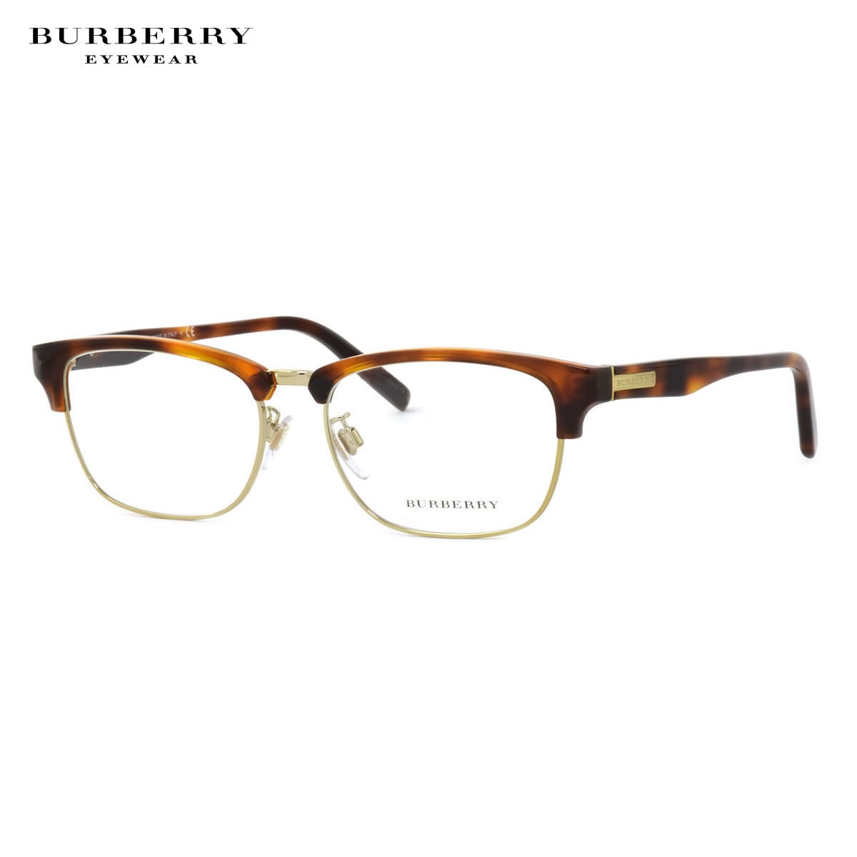 バーバリー BURBERRY メガネ /BE2238D 3316 55サイズ /スクエア ブラウン アジアンフィット べっ甲 プローサム ロンドン prorsum /バーバリー BURBERRY メンズ レディース