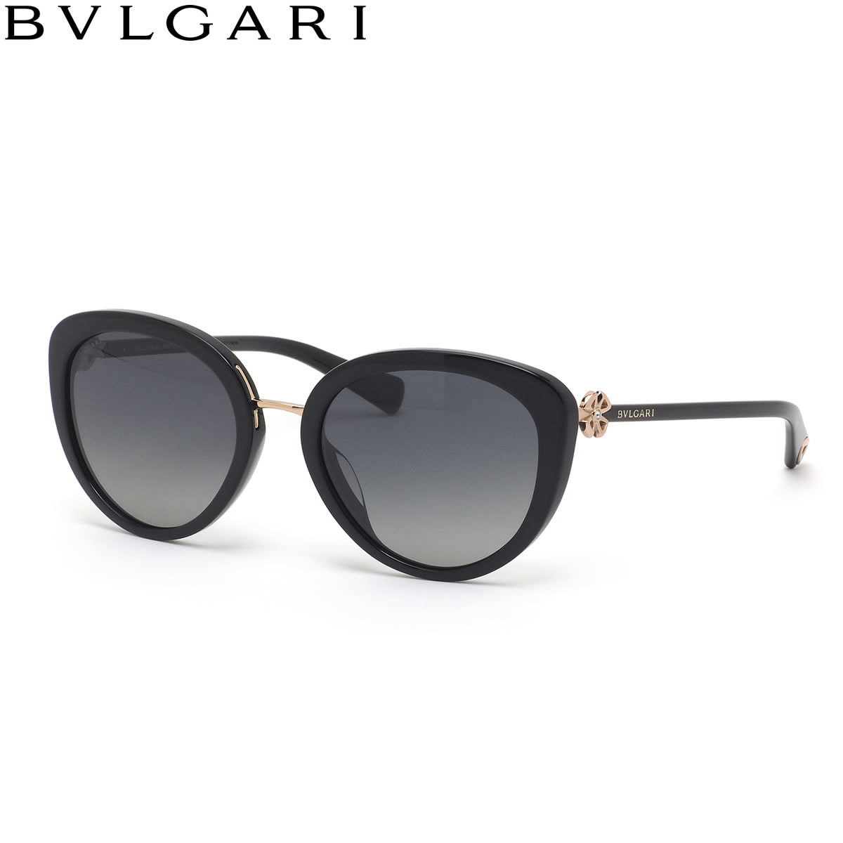 ブルガリ BVLGARI サングラス BV8226BF 501/T3 54サイズ 偏光レンズ フラワーモチーフ made in Italy レディース