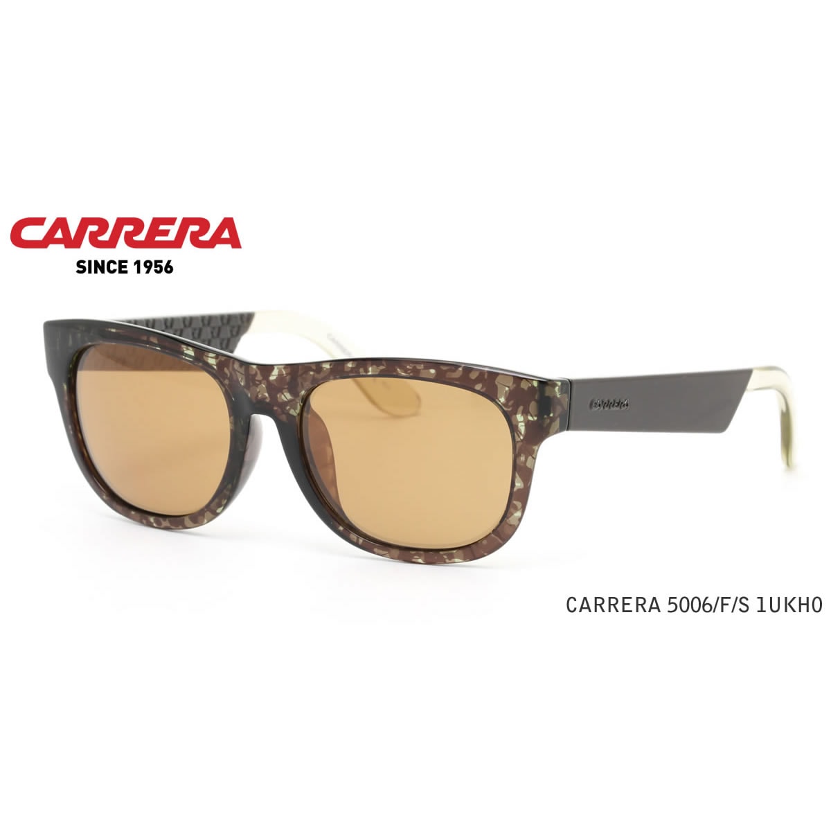 大幅値下げ!! カレラ サングラス CARRERA カレラ CARRERA 5006FS 1UKH0 54 アジアンフィッティングモデル