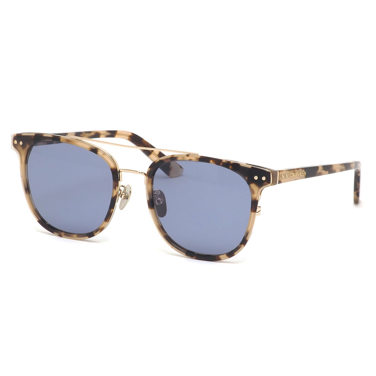 カルバンクライン Calvin Klein サングラス /CK18517SA 244 54サイズ /CK カルバン・クライン ck アジアフィット クラシックモダン ツーブリッジ コンビネーション /カルバンクラインCalvinKlein メンズ レディース