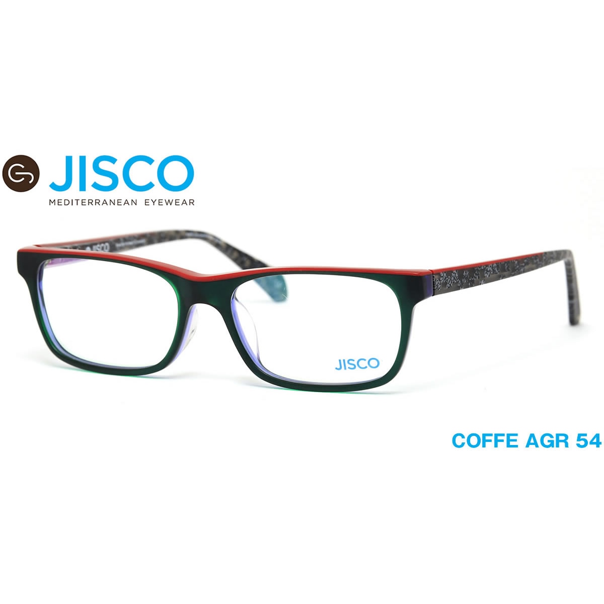 14時までのご注文は即日発送 COFFE AGR 54サイズ JISCO ジスコ メガネ バネ蝶番 バネ丁番 メンズ レディース 伊達メガネ用レンズ無料!! あす楽対応 LOS40