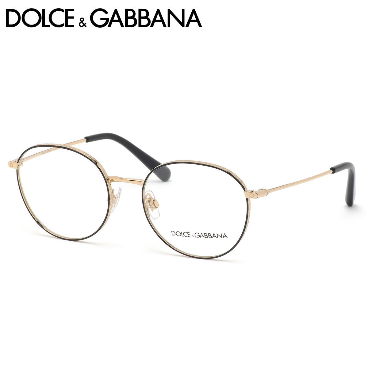 ドルチェ&ガッバーナ DOLCE&GABBANA メガネ DG1322 1334 53サイズ D&G ドルガバ ラウンド メンズ レディース
