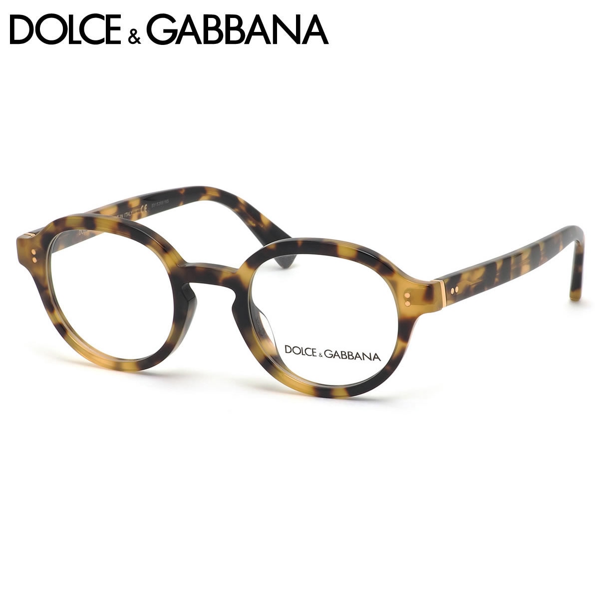 ドルチェ&ガッバーナ DOLCE&GABBANA メガネ /DG3271F 512 47サイズ /ラウンド フルフィット キーホール /ドルチェ&ガッバーナ DOLCE&GABBANA 伊達メガネレンズ無料 メンズ レディース