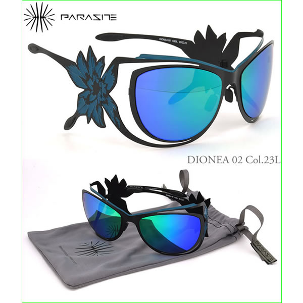 パラサイト サングラス PARASITE GRIP LIFE：顔に寄生するアイウェア！？DIONEA 02 C23L あす楽対応