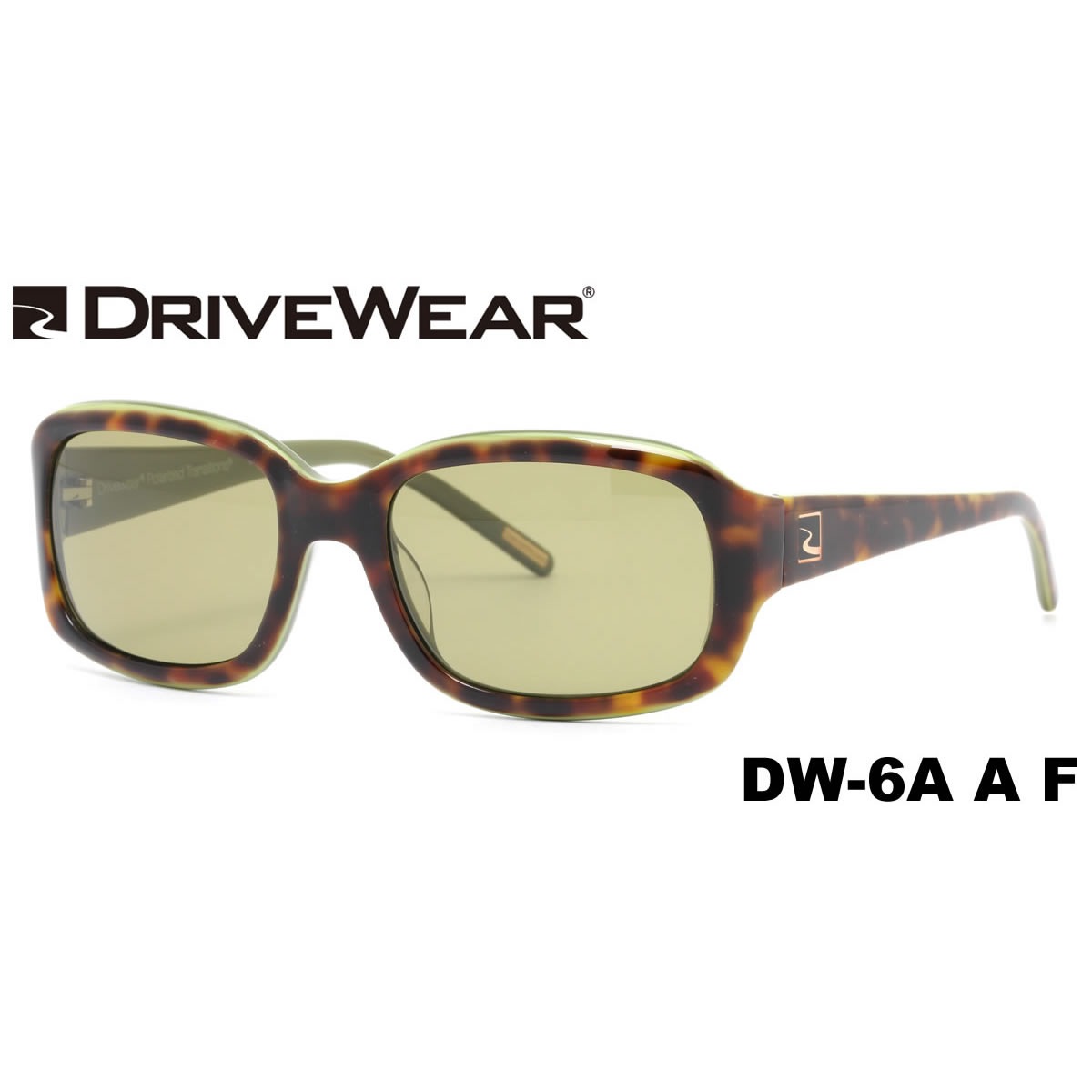 ドライブウェア サングラス DRIVEWEAR DW-6A A F 調光機能と偏光機能を合わせ持った新世代の機能派レンズを搭載。 あす楽対応