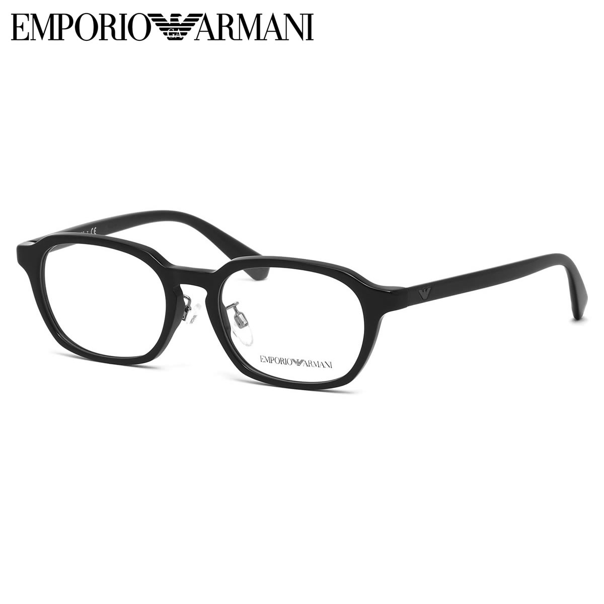 エンポリオアルマーニ EMPORIO ARMANI メガネ /EA3134D 5001 52サイズ /アイコニックイーグル アジアフィット Asia Fit ヘキサゴン ヘキサゴナル クラシック /エンポリオアルマーニ EMPORIOARMANI メンズ レディース