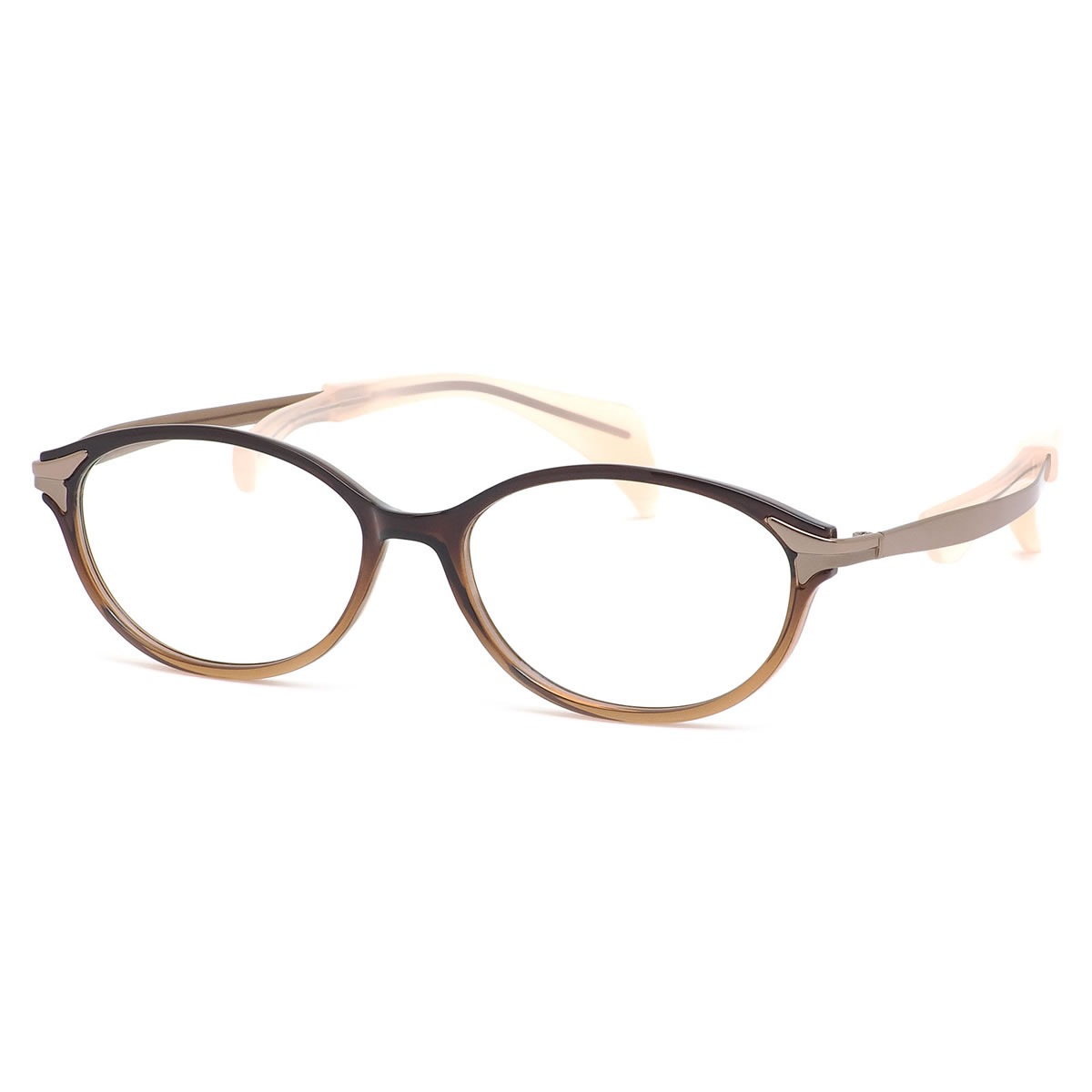 チョコシー Choco See メガネ /FG24506 BR 52サイズ /鼻に跡がつかないメガネ ちょこシー ちょこしー チョコシー 鼻パッドなし βチタン ベータチタン シャルマン CHARMANT /チョコシーChocoSee メンズ レディース