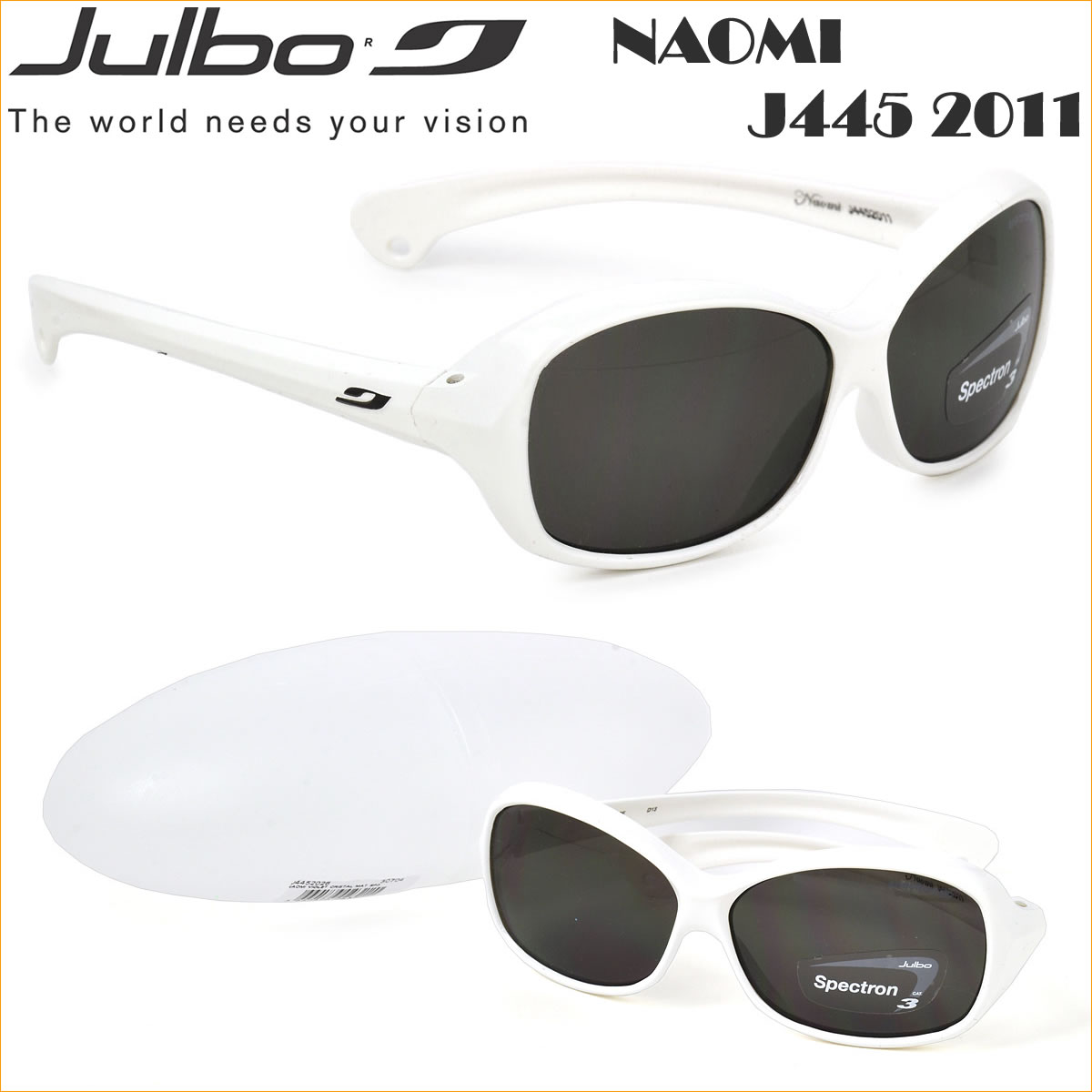 国内正規販売代理店商品 Julbo キッズサングラス ジュルボ NAOMI J445 2011 子供用サングラス 対象年齢:6歳~10歳