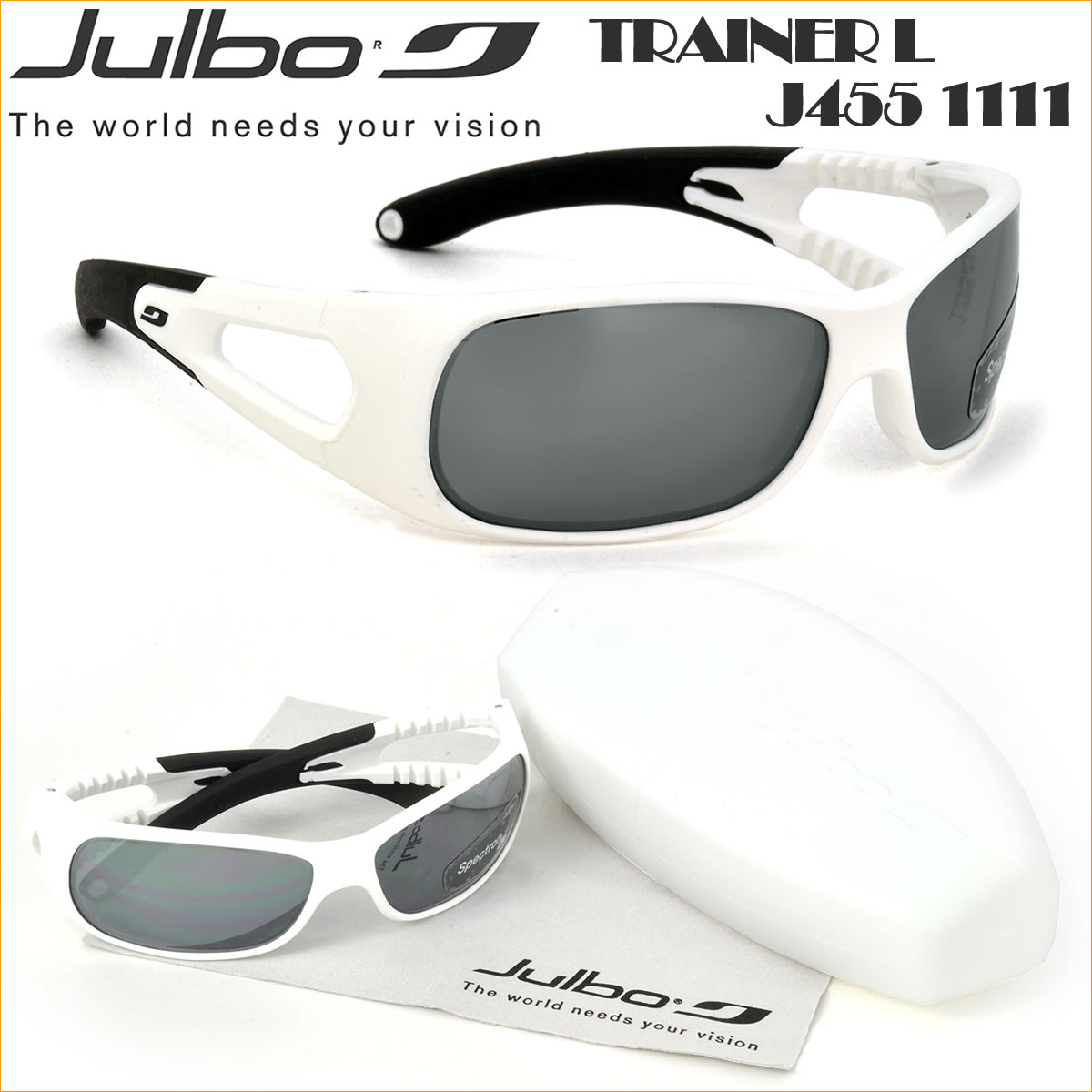 国内正規販売代理店商品 Julbo キッズサングラス ジュルボ TRAINER L J455 1111 子供用サングラス 対象年齢:3歳~6歳