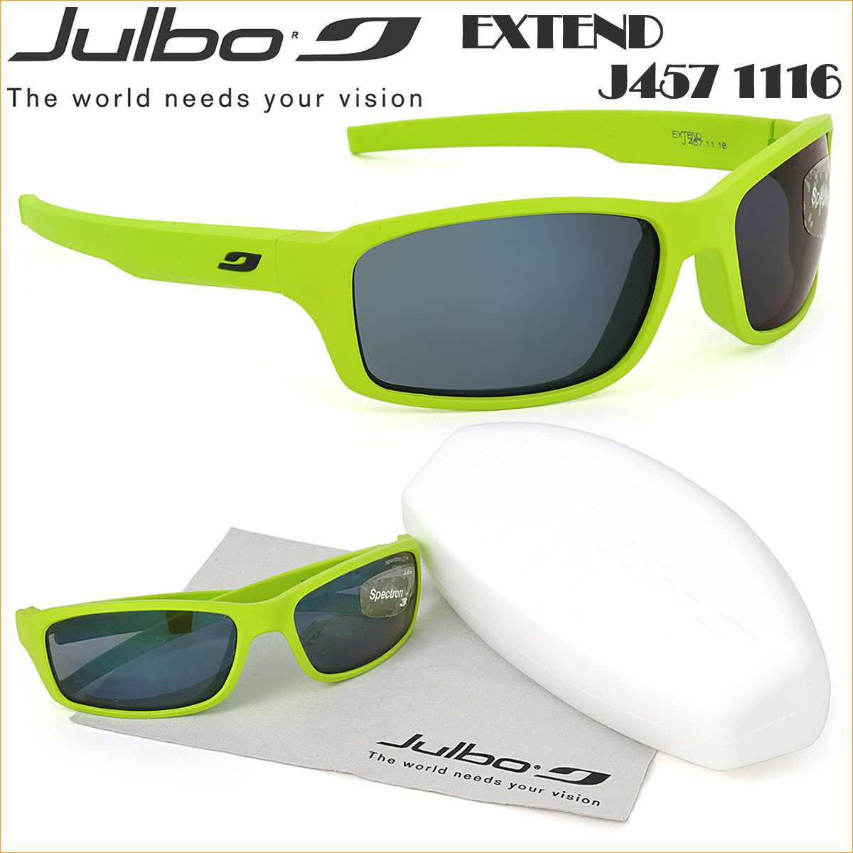 14時までのご注文は即日発送 国内正規販売代理店商品 Julbo キッズサングラス ジュルボ EXTEND J457 1116 子供用サングラス 対象年齢:6歳~10歳 あす楽対応