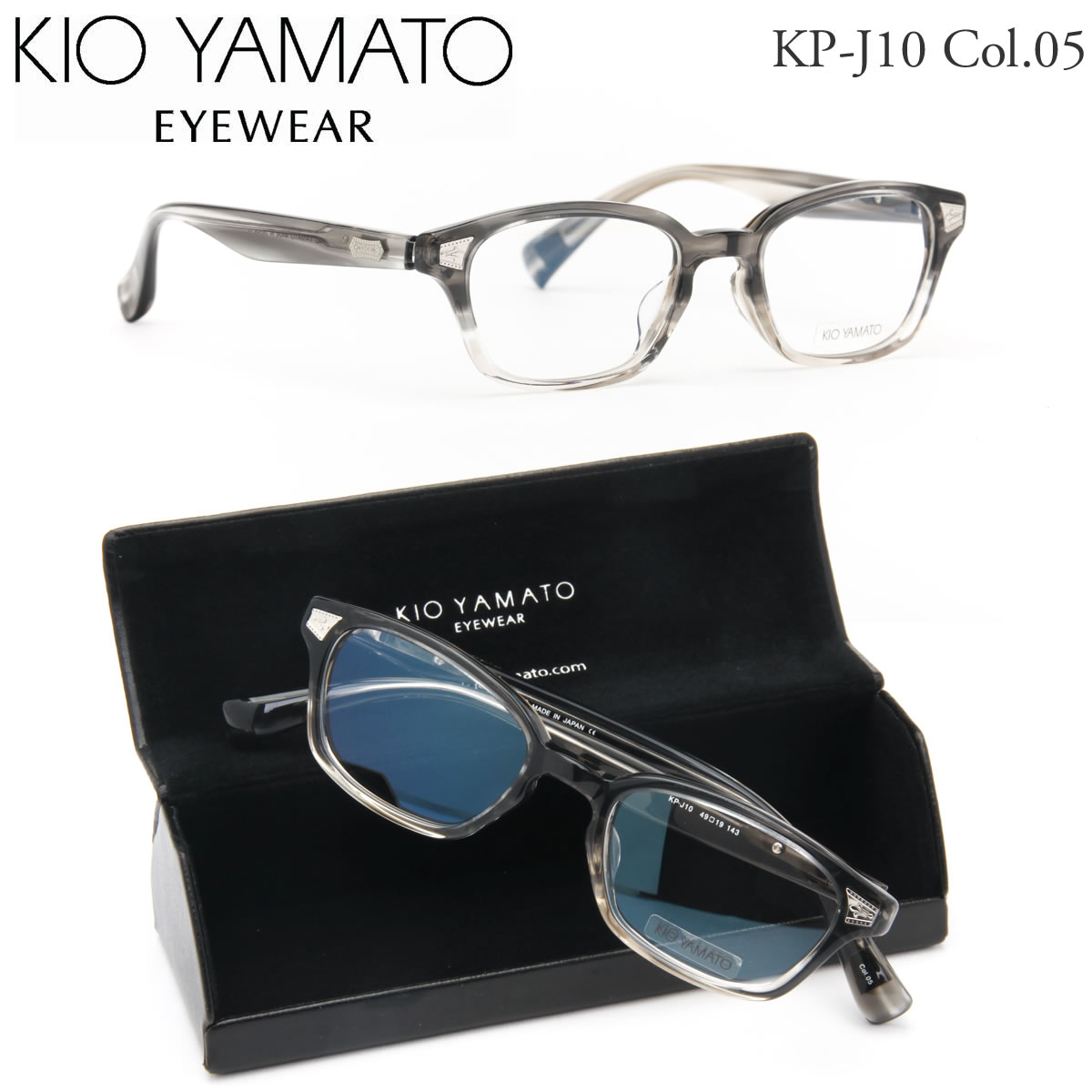 KIO YAMATO メガネ キオヤマト メガネフレーム KP-J10 05
