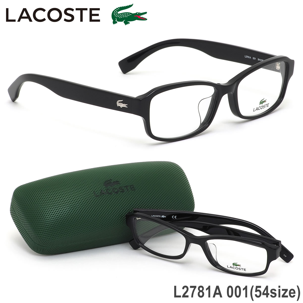 饳 LACOSTE ᥬ /L2781A 001 54 /  եå ֥å / ǥ