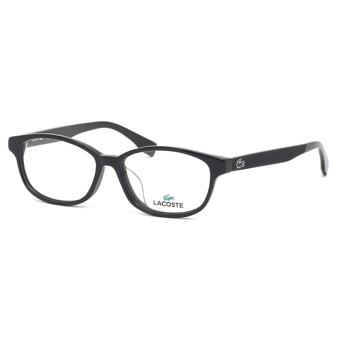 ラコステ LACOSTE メガネ /L2837A 001 52サイズ /ワニ クロコダイル アジアンフィット スクエア /メンズ レディース