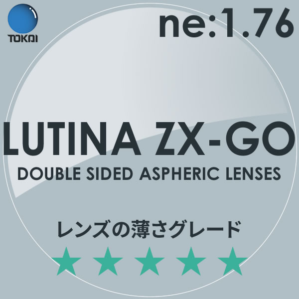 LUTINA ZX GO TOKAI 쳤 դ ֥롼饤ȥå  ƥ 1.76 ξ