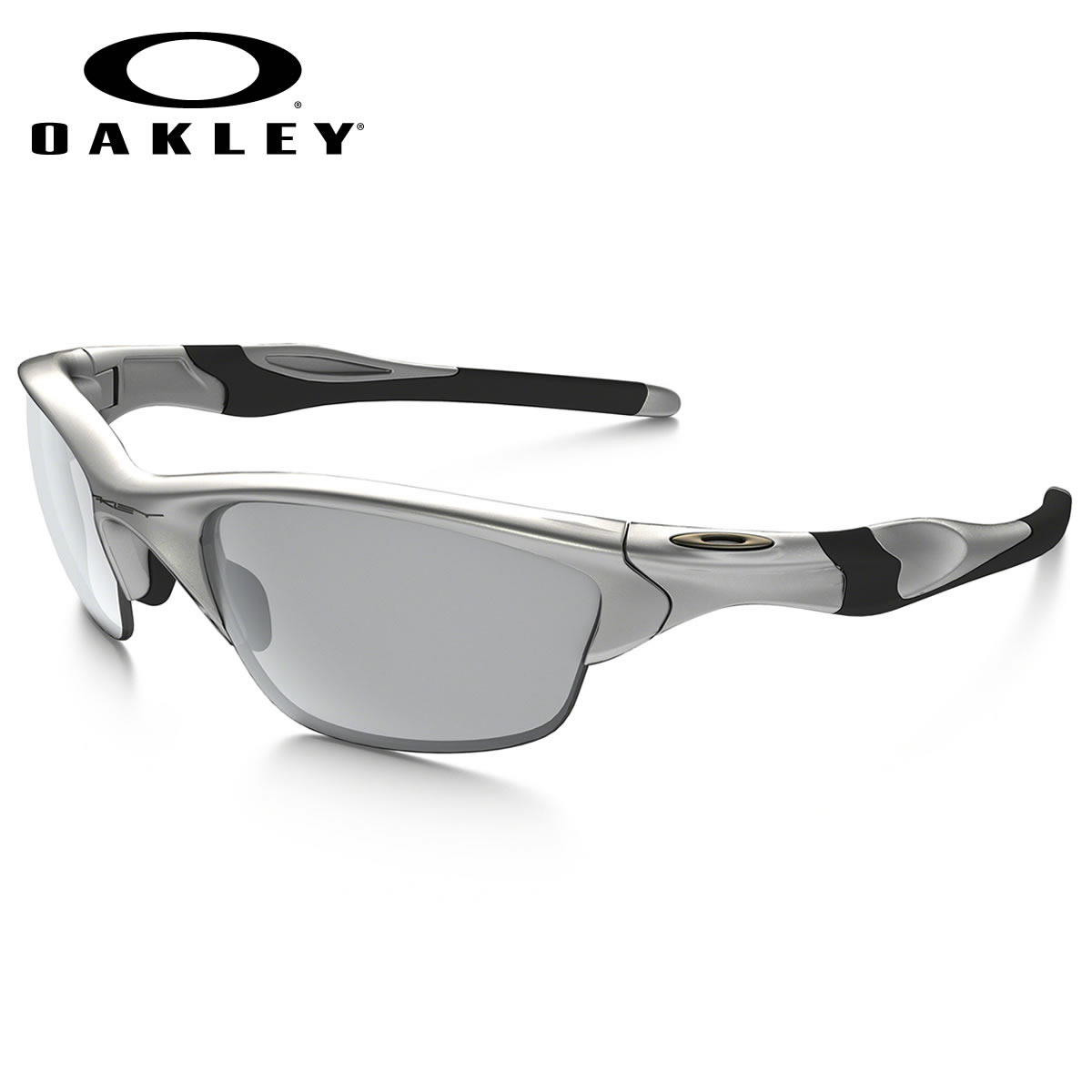 �������꡼ ���󥰥饹 �ϡ��ե��㥱�å�2.0 /OAKLEY OO9153-02 HALF JACKET 2.0 ASIA FIT /Silver / Slate Iridium /�������졼 ��������ե��å� �ߥ顼 ��� ��ǥ�����
