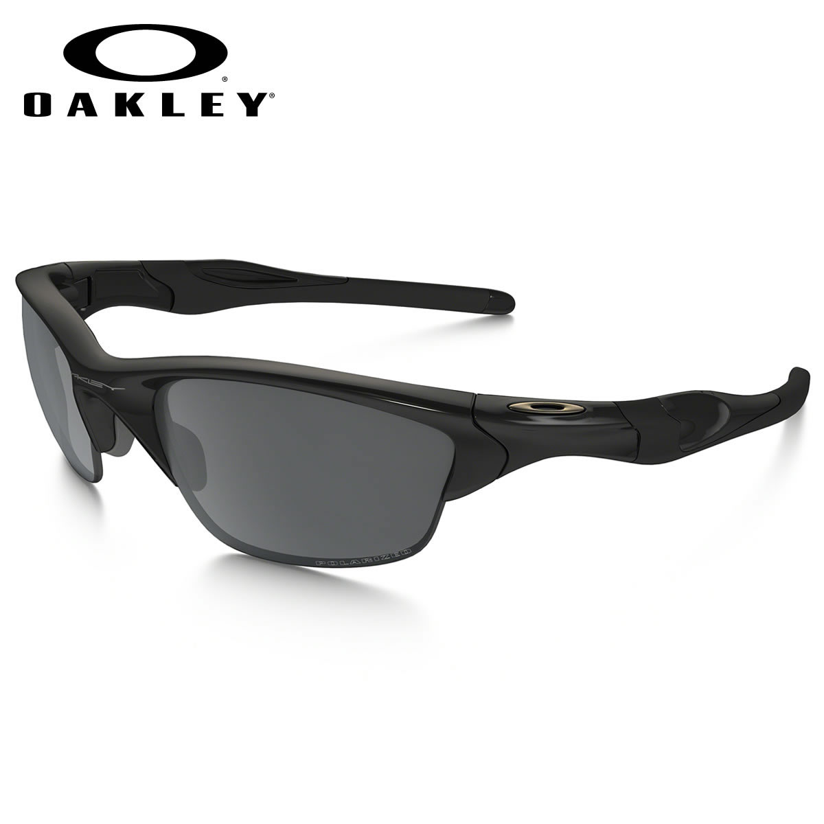 �������꡼ �и����󥰥饹 �ϡ��ե��㥱�å�2.0 /OAKLEY OO9153-04 HALF JACKET 2.0 ASIA FIT /Polished Black / Black Iridium Polarized /�������졼 ��������ե��å� �и���� �ߥ顼 ��� ��ǥ����� ��20BF��