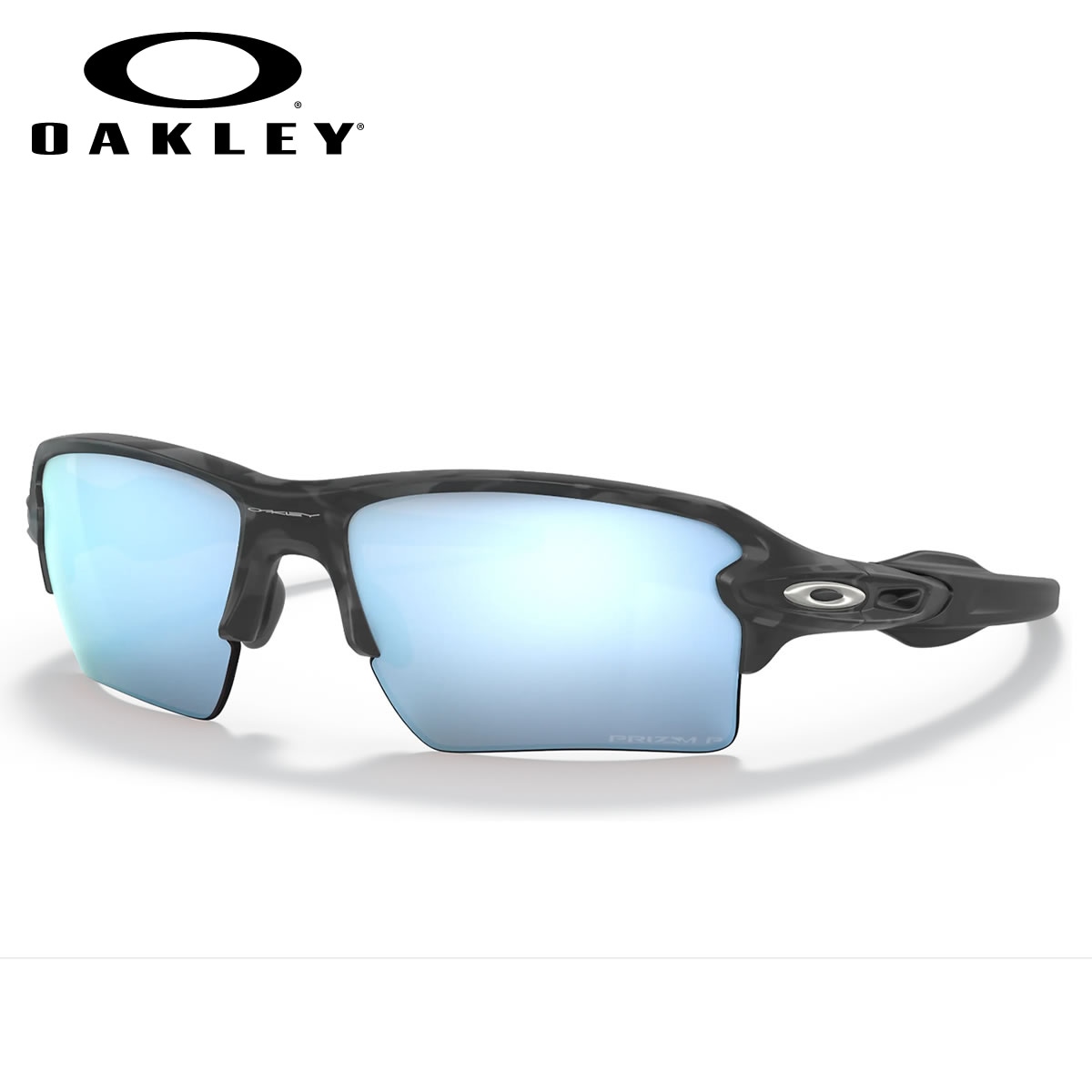 オークリー サングラス OO9188-G3-59 OAKLEY FLAK 2.0 XL フラック2.0XL プリズムポラライズド 偏光レンズ 偏光サングラス Matte Black Camo / Prizm Deep Water Polarizedd オークレー 釣り 迷彩 メンズ レディース