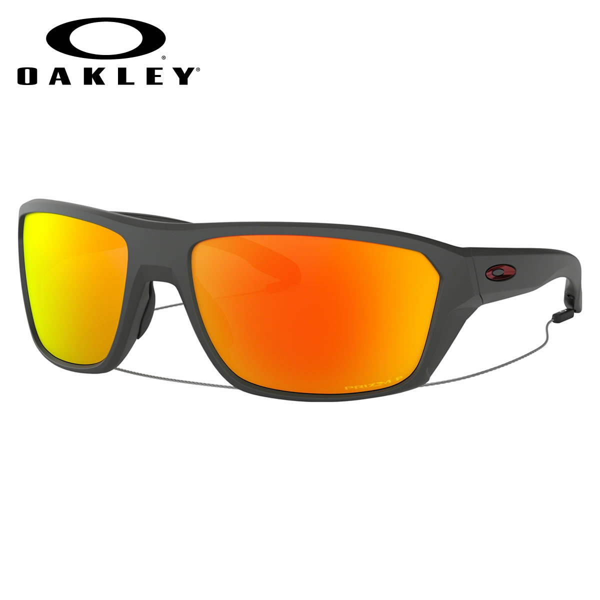 オークリー OAKLEY サングラス /OO9416-08-64 /SPLIT SHOT スプリットショット プリズム 偏光レンズ ミラー /Matte Heather Grey/Prizm Ruby Polarized 釣り フィッシング スポーツ アウトドア オークレー かっこいい /メンズ レディース