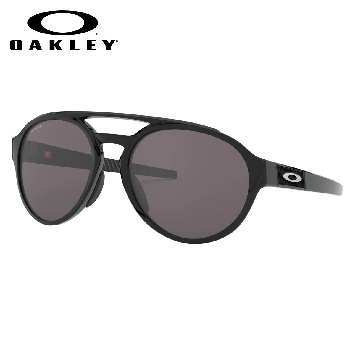 オークリー OAKLEY サングラス /OO9421F-01-58 /FORAGER フォーリジャー フォーリィジュ フォーリージュ 黒 プリズムレンズ ティアドロップ ラウンド /Polished Black / Prizm Gray アジアフィット アジアンフィット オークレー かっこいい /メンズ レディース