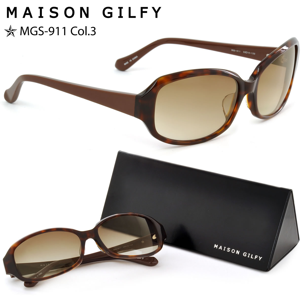 MAISON GILFY ᥾󥮥ե)󥰥饹 MGS-911 3 б