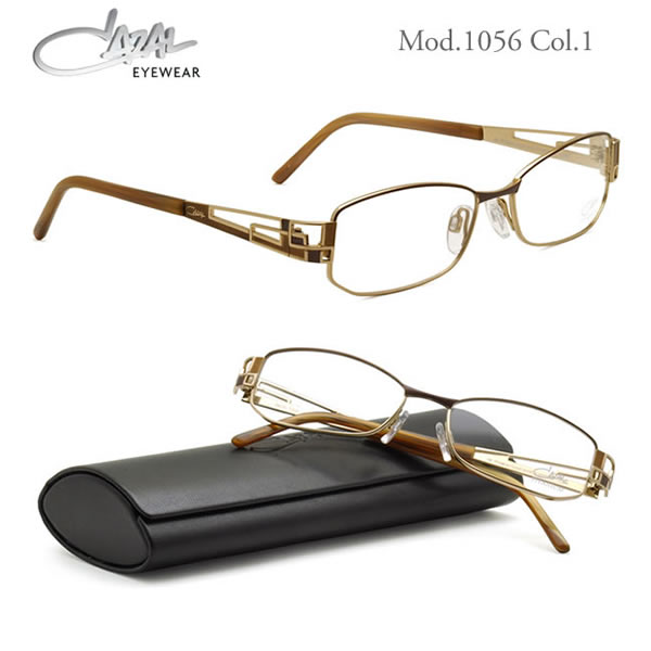 CAZAL カザール メガネ 1056 001 52サイズ /CAZAL 伊達メガネレンズ無料 メンズ レディース