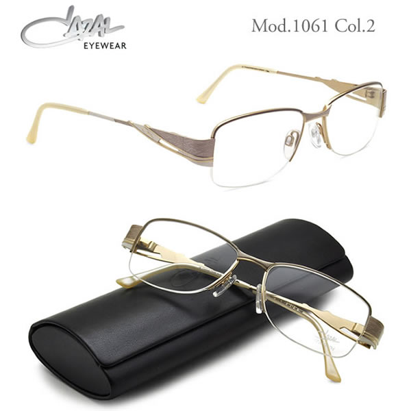 CAZAL カザール メガネ 1061 002 52サイズ /CAZAL 伊達メガネレンズ無料 メンズ レディース