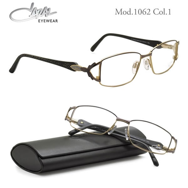 CAZAL カザール メガネ 1062 001 54サイズ /CAZAL 伊達メガネレンズ無料 メンズ レディース
