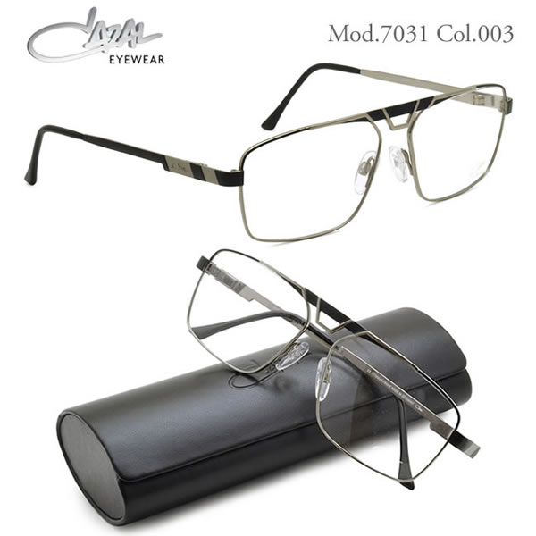 CAZAL カザール メガネ 7031 003 58サイズ /CAZAL 伊達メガネレンズ無料 メンズ レディース