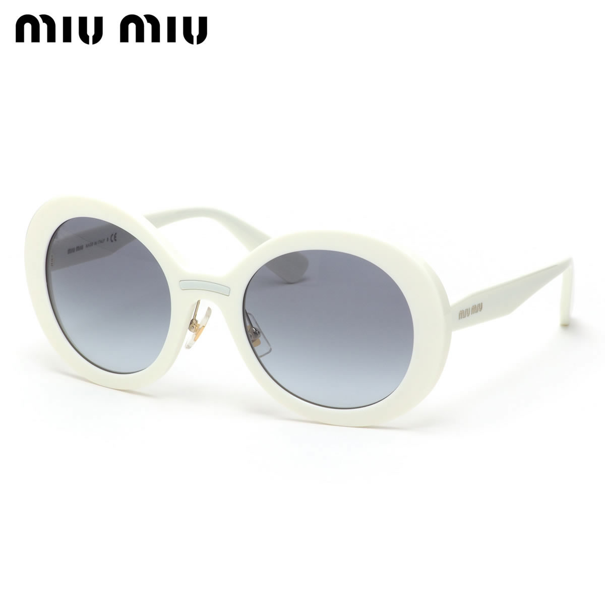 ミュウミュウ MIUMIU サングラス MU04VS VAG4R2 53サイズ ミュウミュウ ロゴ LOGO SMU04VS  レディース