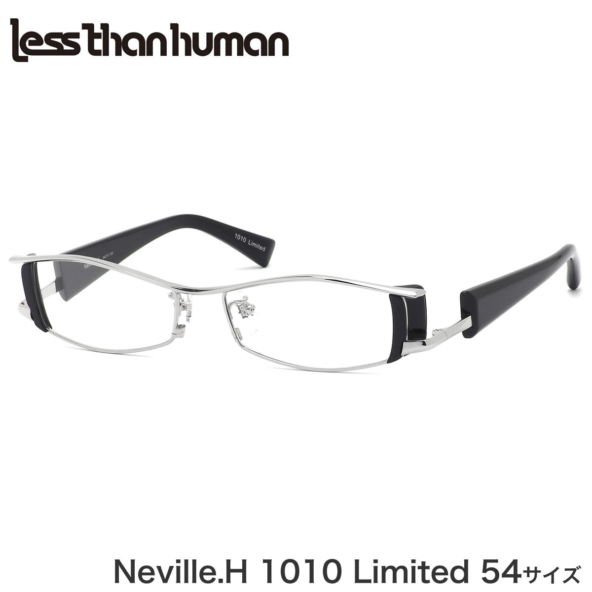 レスザンヒューマン Less than human メガネ Neville.H 1010 Limited 54サイズ ネヴィル ネビル 復刻 レスザンヒューマンLessthanhuman メンズ レディース